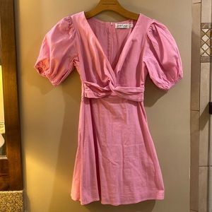 Petal + Pup pink dress that was worn once